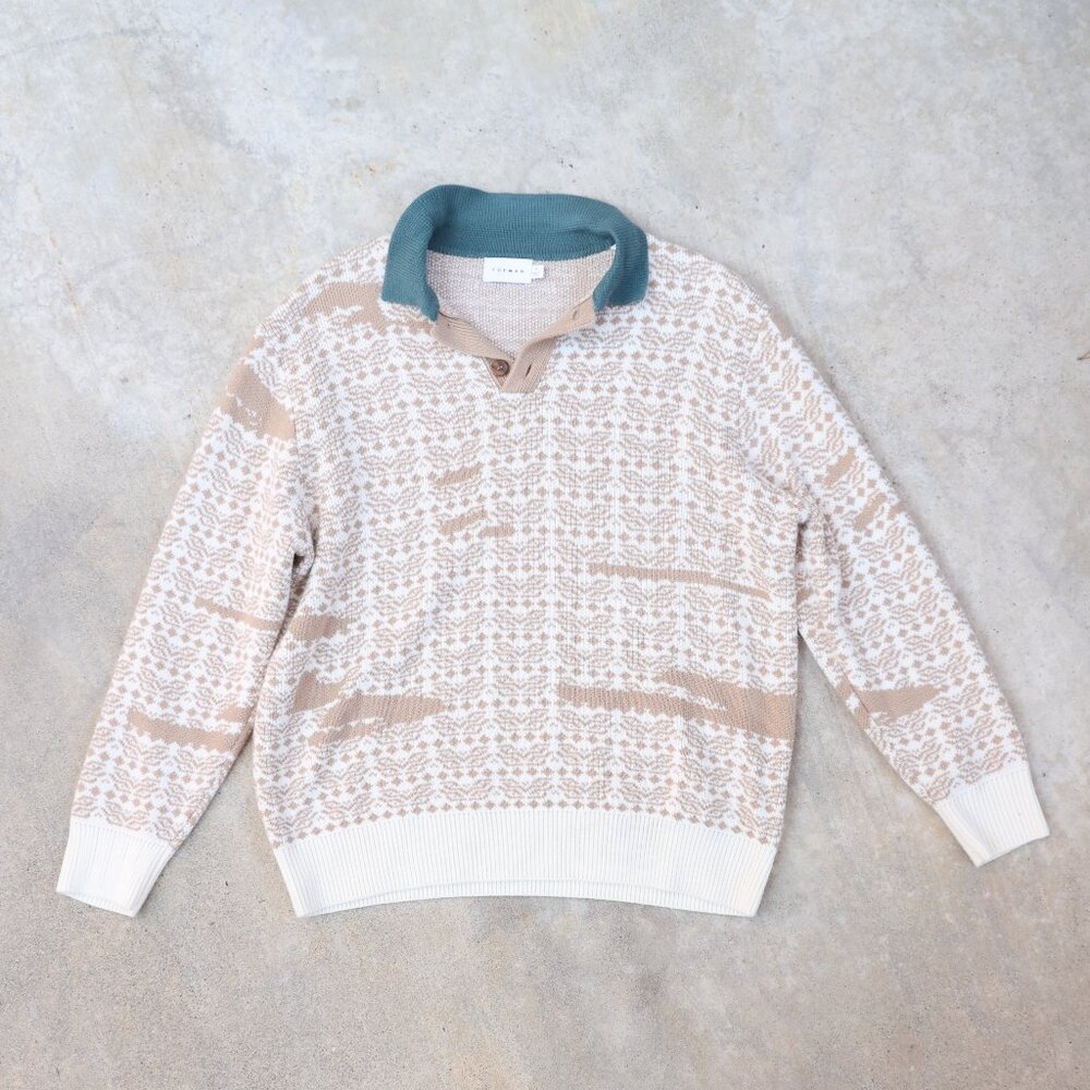 TOP MAN winter sweater polo (SMALL)
